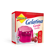 Gelatina Lowçucar Zero Açucar - Cereja